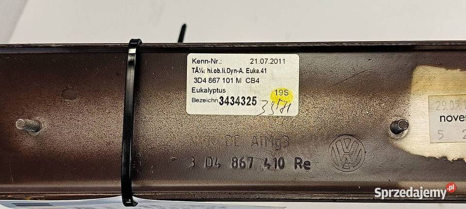 DEKOR LISTWA VOLKSWAGEN PHAETON II LIFT NIE LONG kujawsko-pomorskie Lipno