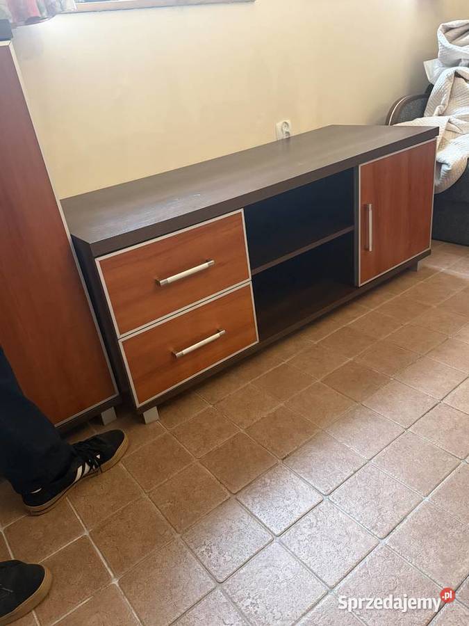 Komoda stolik TV rozkładany fotel do spania w kujawsko-pomorskie Koronowo