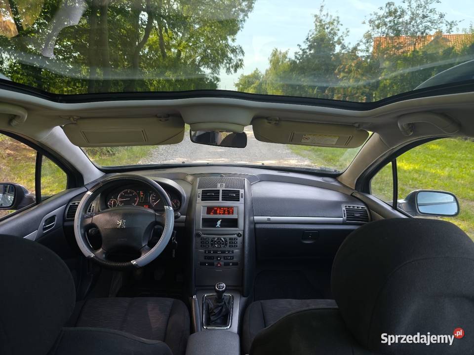 Peugeot 407 16HDi 109 2005r szary