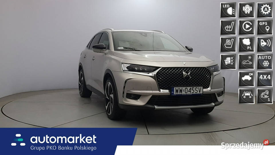 DS Automobiles DS 7 Crossback 16 ETense 4x4 mazowieckie Warszawa