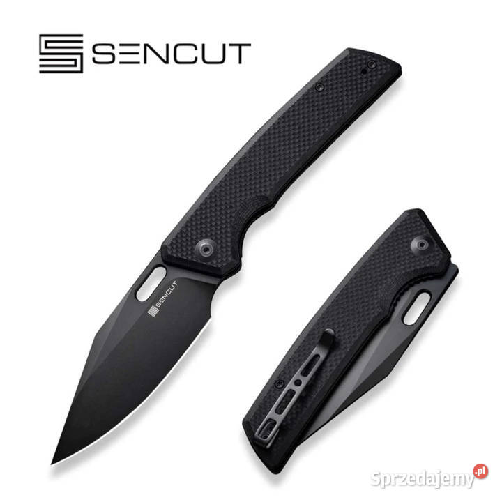 Nóż składany Sencut GlideStrike Black G10 Black Warszawa
