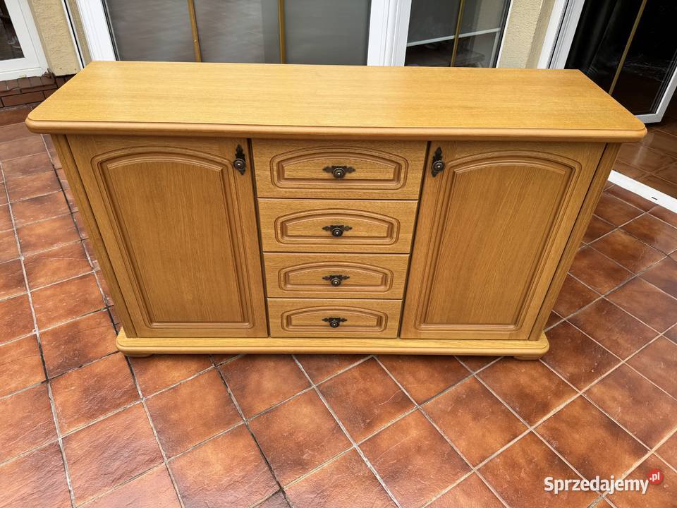 Komoda stylowa dębowa szafka bufet Garwolin