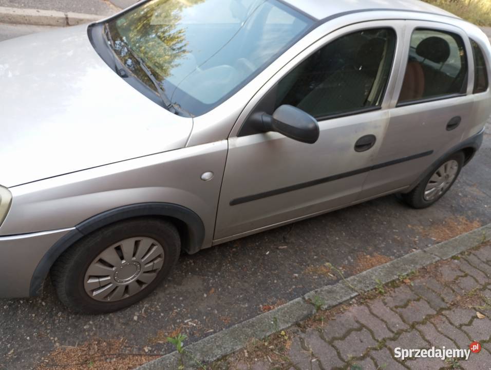 opel corsa c na części uszkodzony