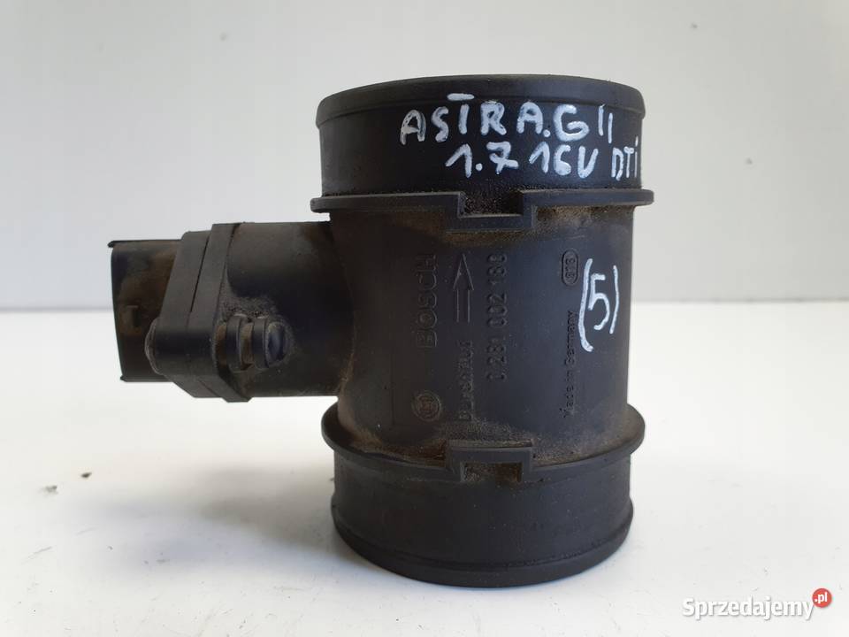 PRZEPŁYWOMIERZ Opel Astra II G 17 DTI POWIETRZA Rudka