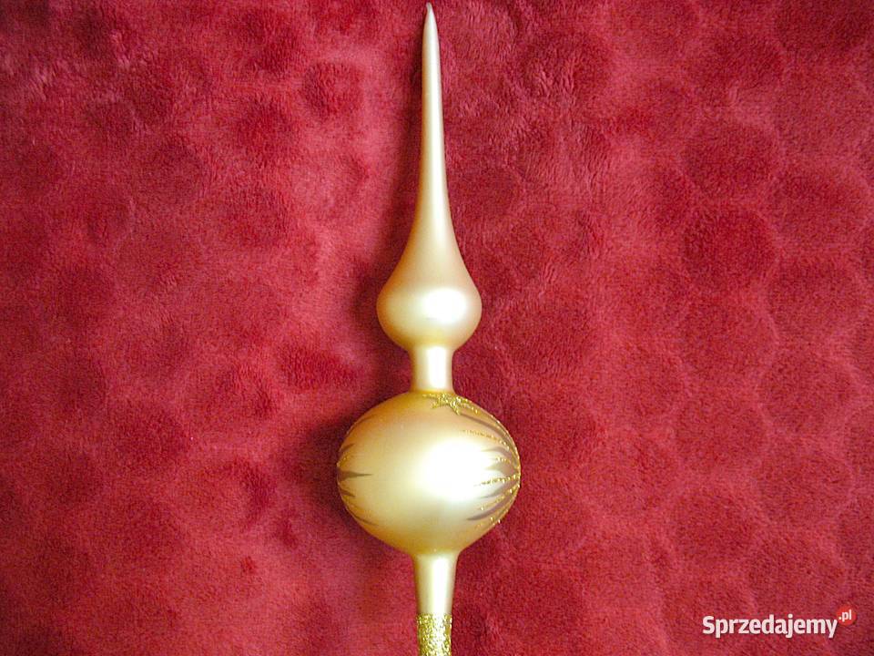 Szpic Czub na choinkę szkło relikt PRL i DDR Siedlce sprzedam