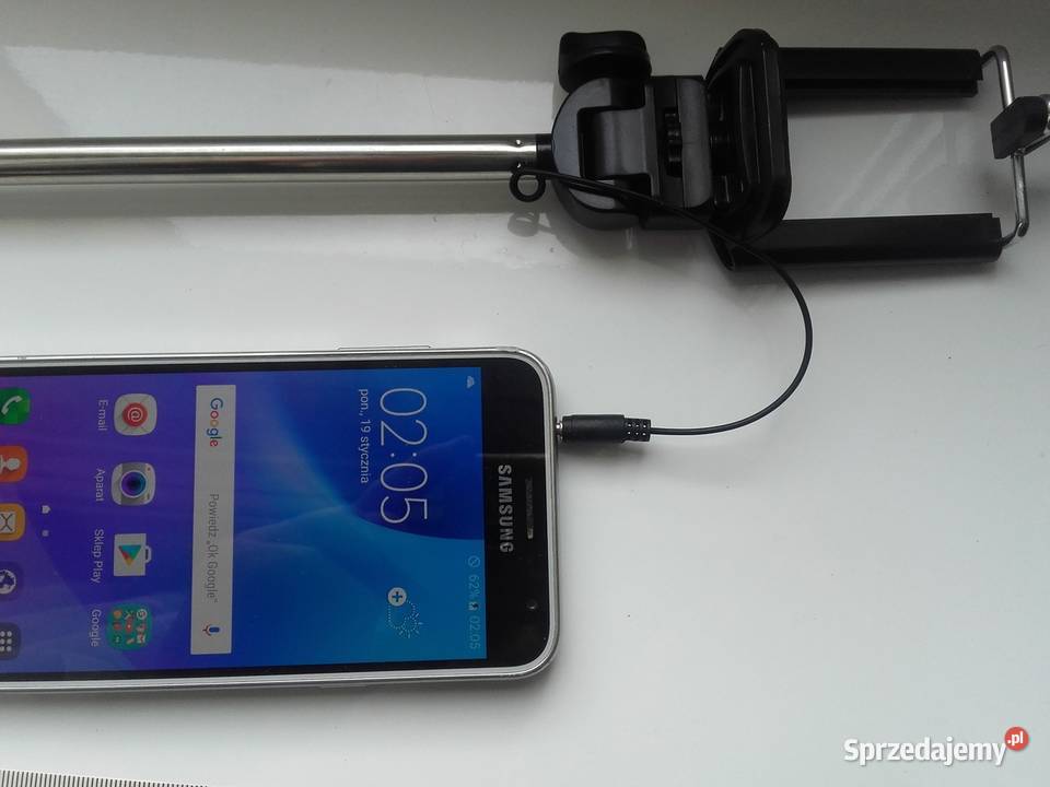 SelfiStick sprawny 35mm jack 109 używany czarny Bydgoszcz sprzedam