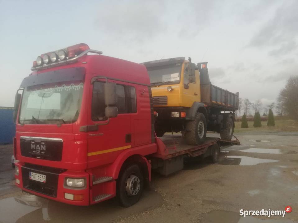 man 15280 pomoc drogowa laweta specjalny Grabów nad Prosną