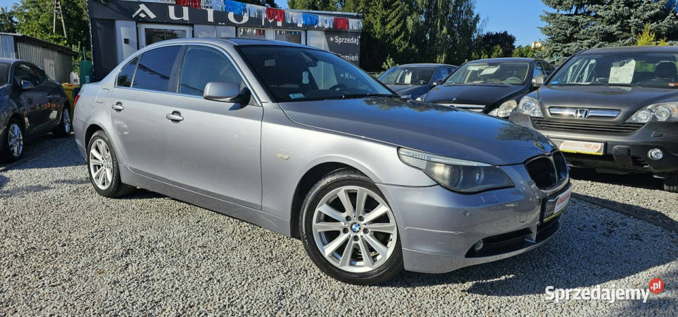 BMW 520 SERWISOWANY Mocny 22 benz z Lpg relingi dachowe dolnośląskie Świdnica