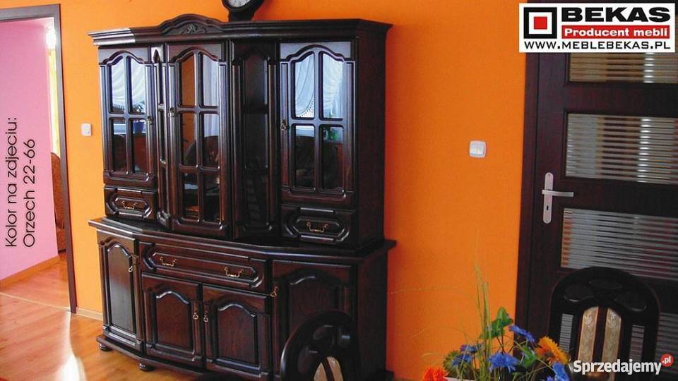 Witryna Dębowa lakierowana Styl Klasa Elegancja 50cm Komplety mebli Sopot