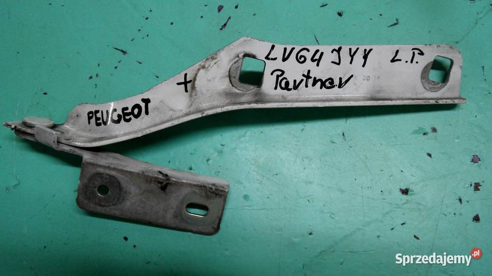 PEUGEOT PARTNER II LIFT 14r zawias maski lewy świętokrzyskie sprzedam