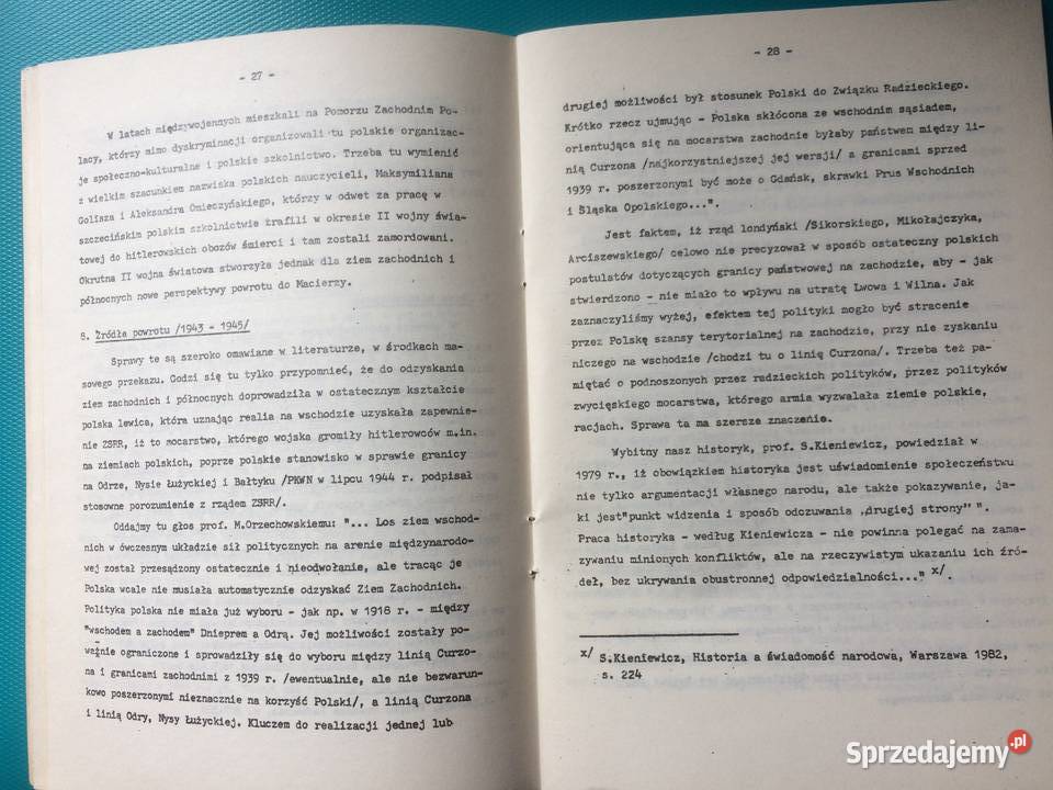 1466 Płoty Wczoraj I Dziś Szczecin sprzedam