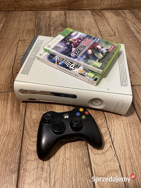 Xbox 360 model 2005 dysk 60GB pad PES 2011 PES Jaworzno