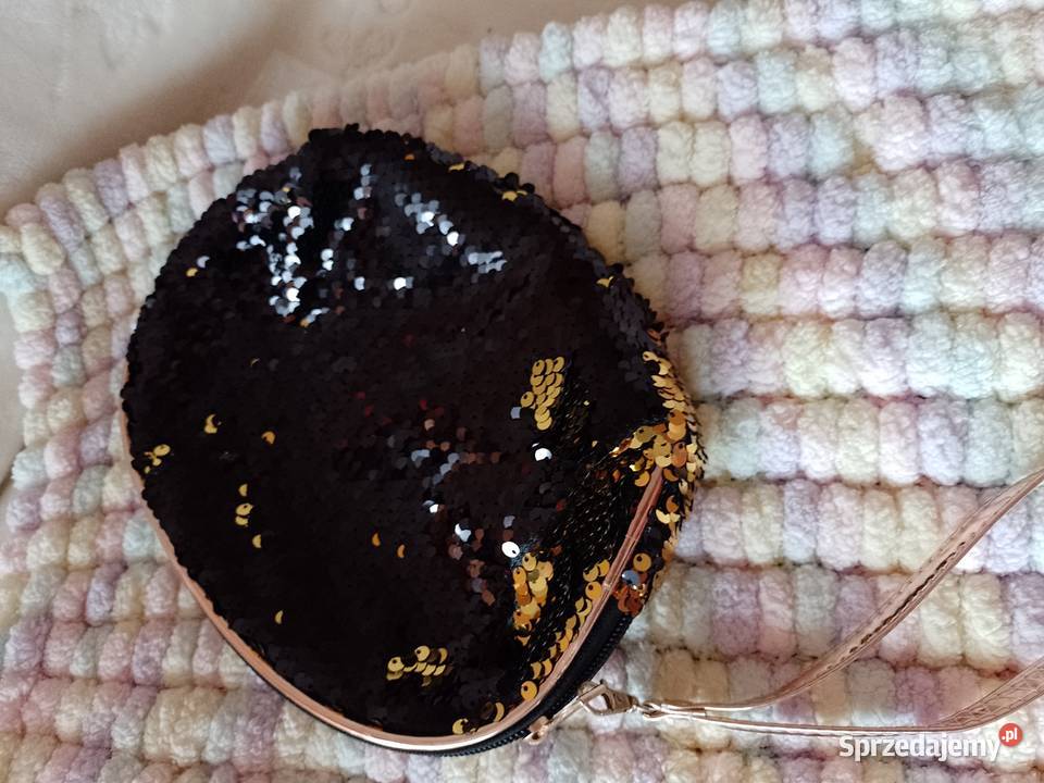 HANDMADE Bogato zdobiona torebka kopertówka Dla kobiet Kraków
