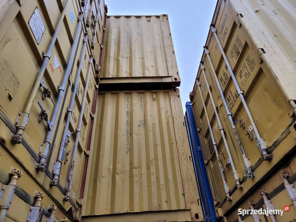 Magazyny kontenery morskie 20DC DV pomorskie Kokoszki sprzedam