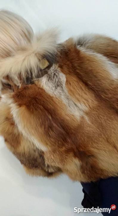 futro z lisa i rysia Givenchy dior versace Bez wzoru Katowice