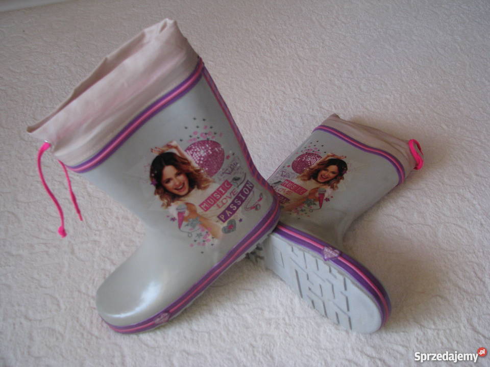 Kalosze gumowce Disney Violetta dziewczynki 35 Krapkowice