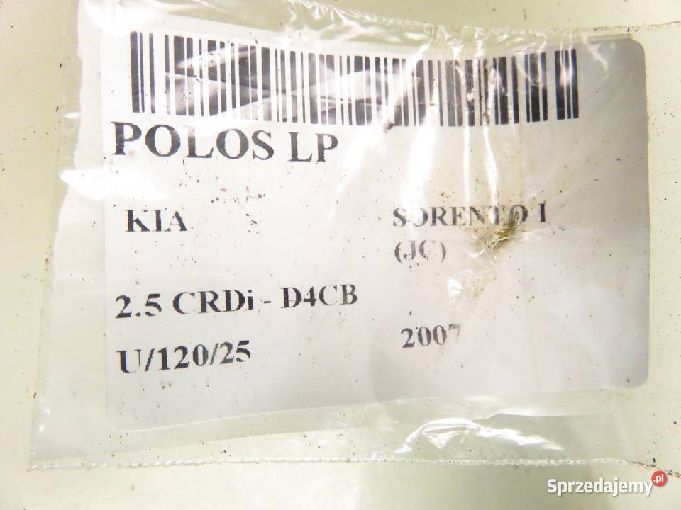 PÓŁOŚ LEWA PRZEDNIA KIA SORENTO I JC 25 CRDi 170 osobowe