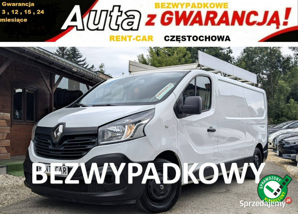 Renault Trafic 16D125OPŁACONY3Osoby Long wielofunkcyjna kierownica Częstochowa sprzedam