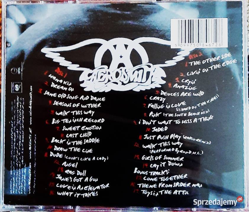 Znakomity Podwójny Album 2 CD AEROSMITH O Yeah Katowice sprzedam