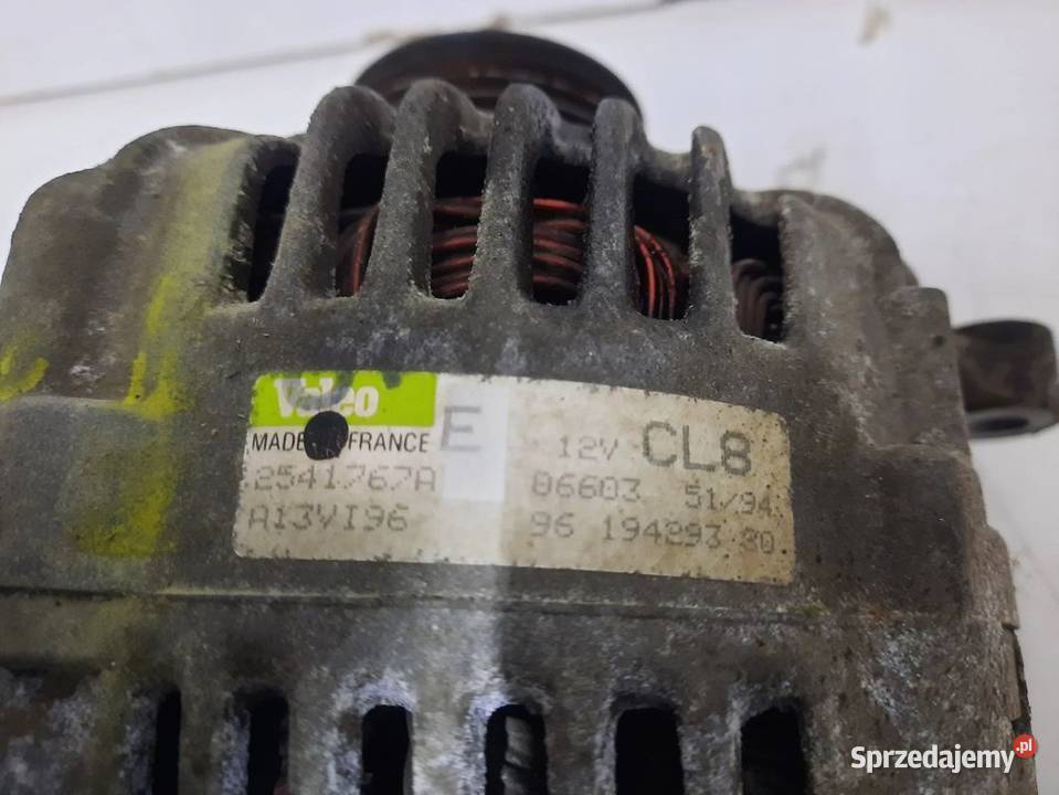 ALTERNATOR 2541767A A13VI96 CL8 VALEO PEUGEOT osobowe Włoszczowa