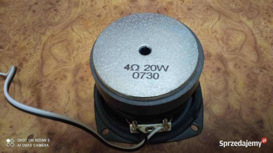 Głośnik 20w 4 ohma średnia 8 sprzedam Wrocław