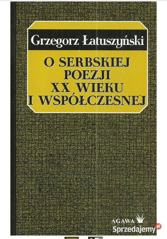 O serbskiej poezji XX wieku i współczesnej łódzkie Łódź