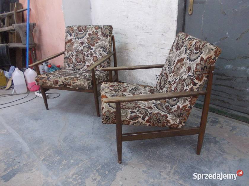 Stare fotele Czechosłowackie liski PRL vintage Bielsko-Biała