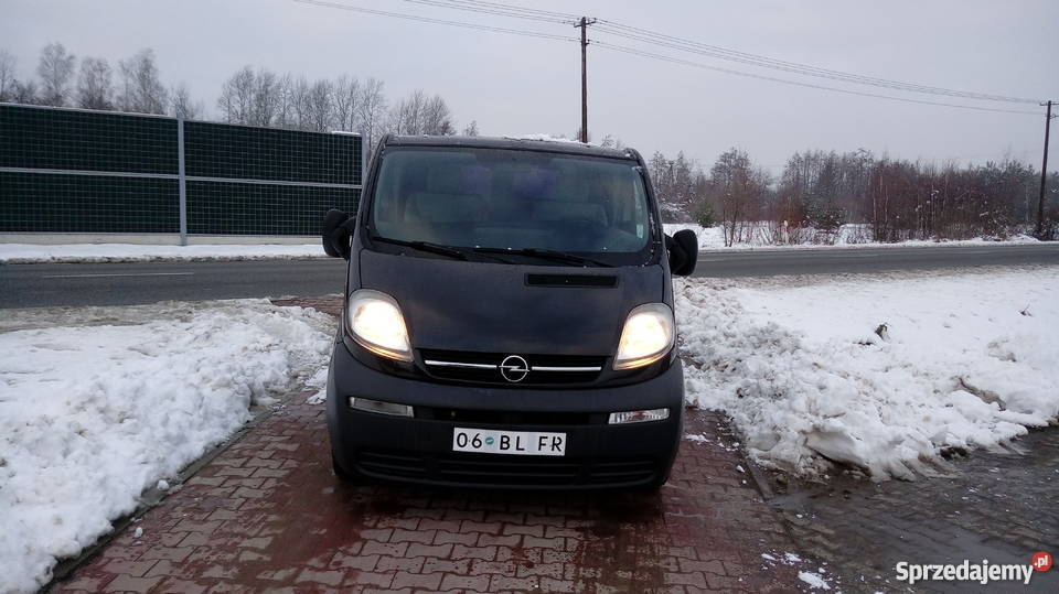 OPEL VIVARO 19 DTI 100 KLIMA 5 OSOBOWY Stan 29000km Końskie