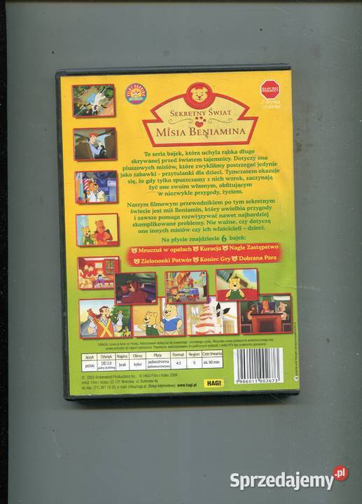 Mruczuś w opałach Film DVD Szczecin