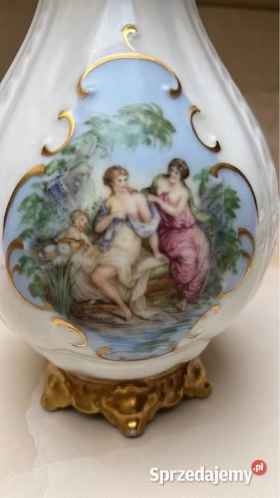 Wazon z białej porcelany Karlskrona Szwecja sprzedam