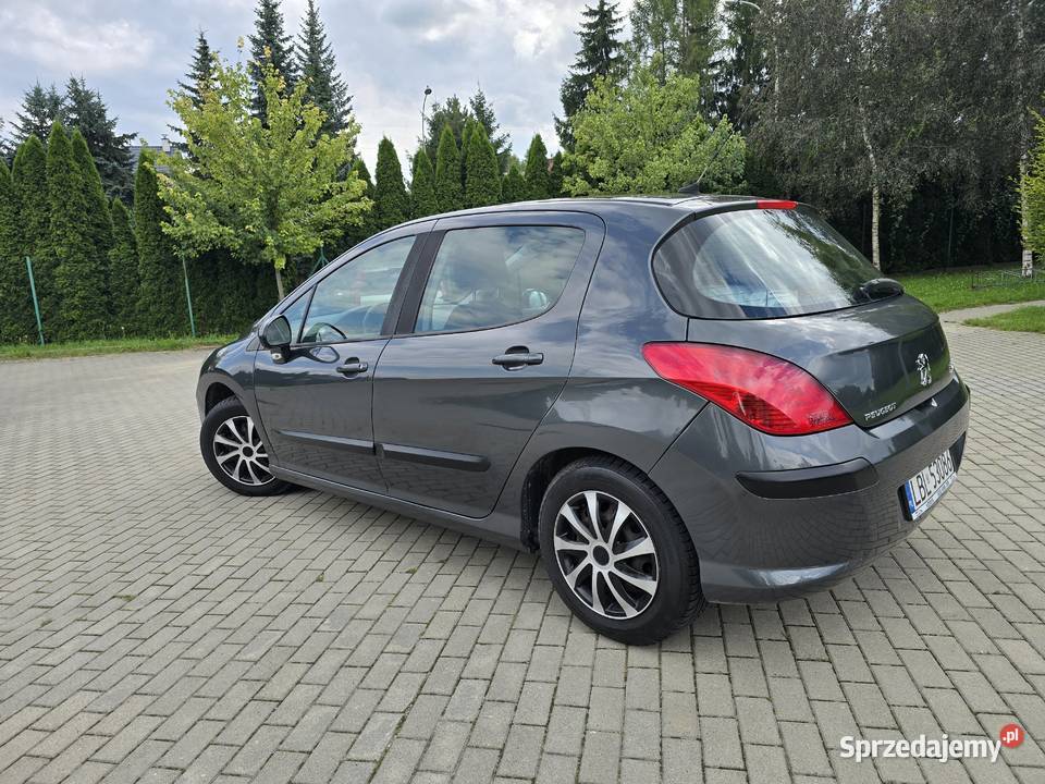 Peugeot 308 14 Benzyna GAZ LPG klima ładny BEZ czujnik zmierzchu