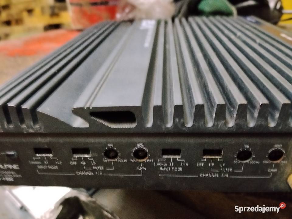 Wzmacniacz samochodowy Alpine v12 Jawor sprzedam