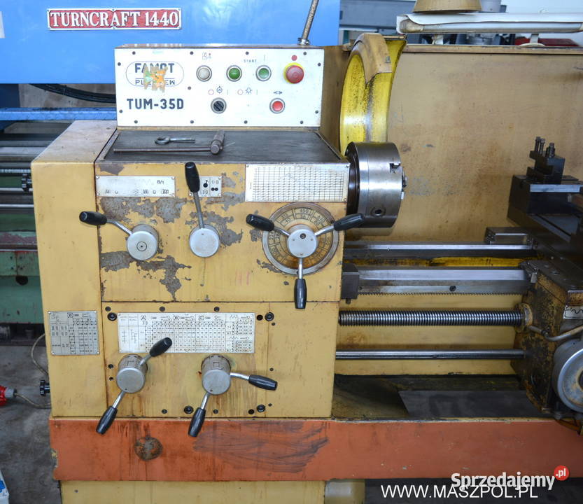 Tokarka uniwersalna TUM 35 D1 x 1000 FAMOT