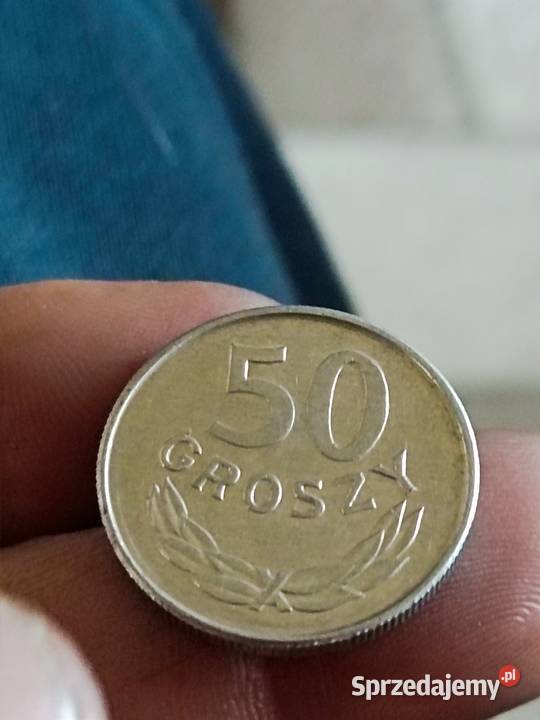 Sprzedam 50 gr 1987 r nierowne ranty maly blad w lubelskie