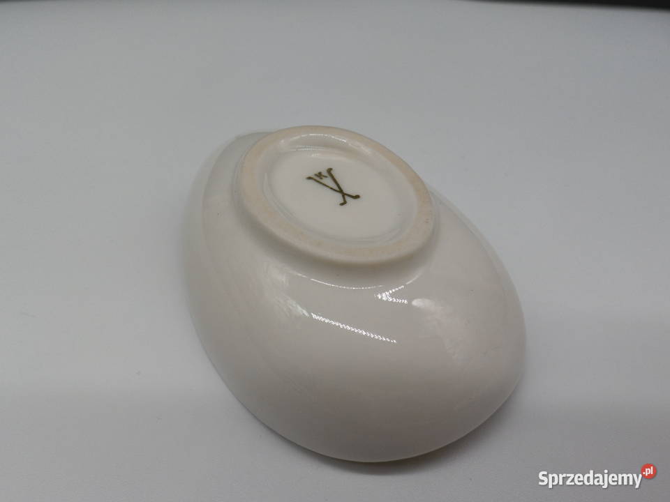 Porcelanowa Popielniczka Czarka Łezka Kalk wielkopolskie Raszków sprzedam