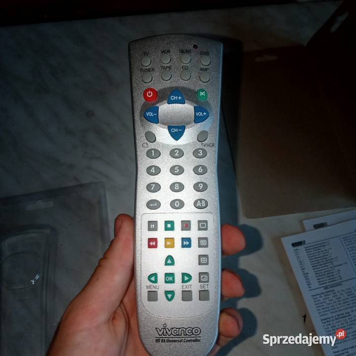 Odtawrzacz DVD PHILIPS z pilotem VIVANCO UR 8 i Philips Zabrze