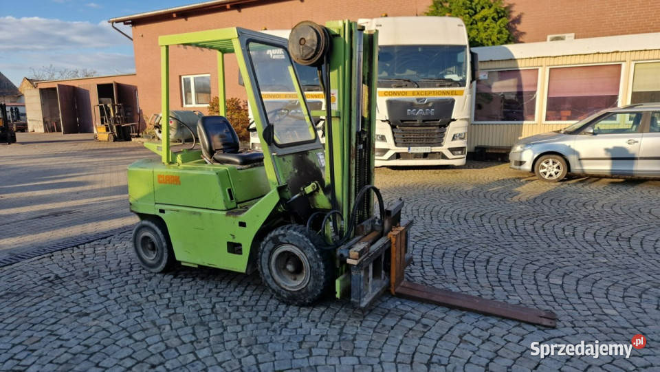 wózek unoszący Clark CLARK C500Y50 LPG Wózek Głogówek