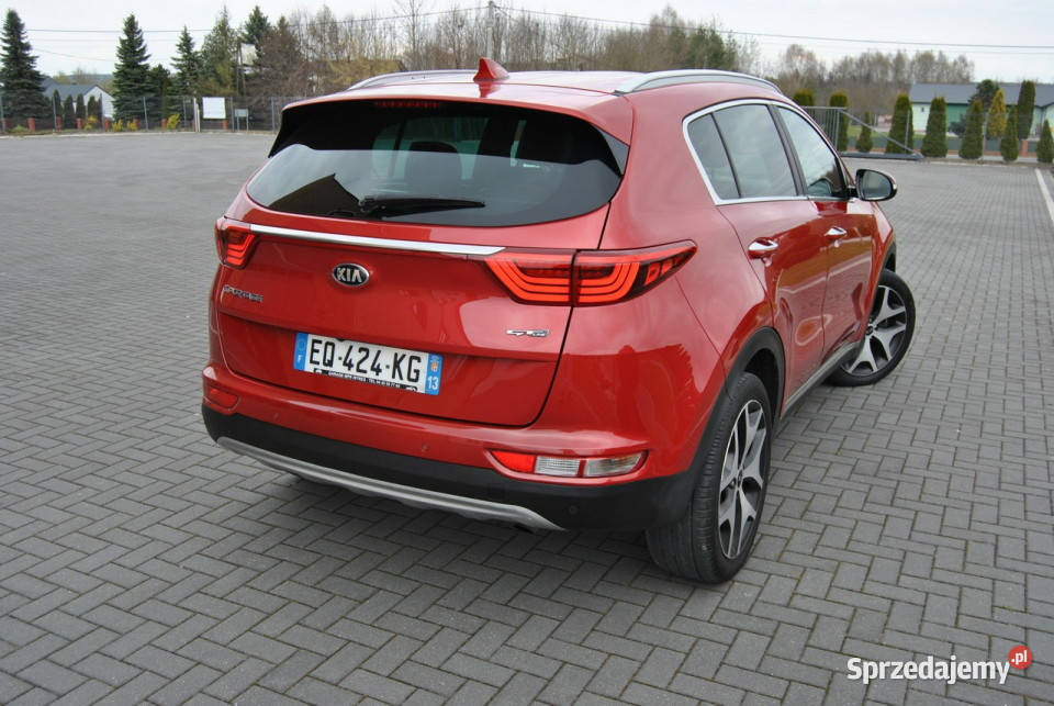 Kia Sportage GTline Kamera cof SKÓRA LEDY GPS isofix Sportage Modliborzyce