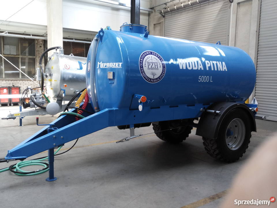 Zbiornik beczkowóz do wody pitnej 5000l Beczkowozy sprzedam
