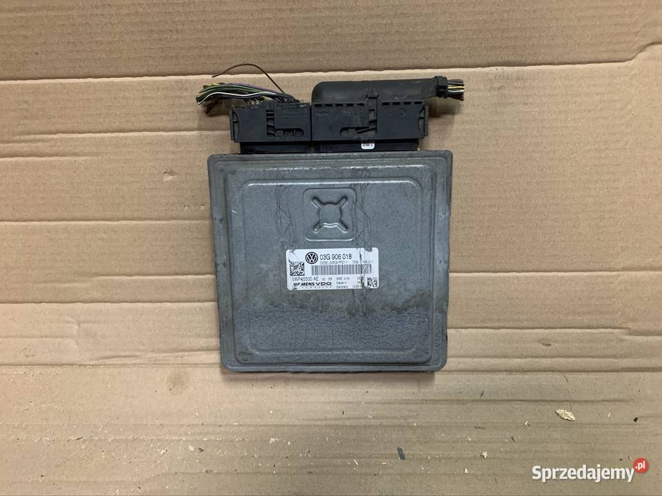 03G906018 komputer sterownik silnika vw osobowe Komputery