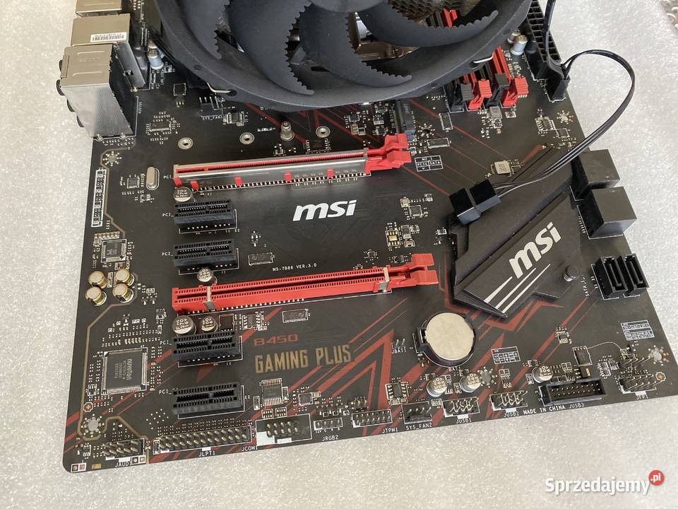 Płyta Główna B450 PLUS Procesor Ryzen 5 3600 śląskie Piekary Śląskie