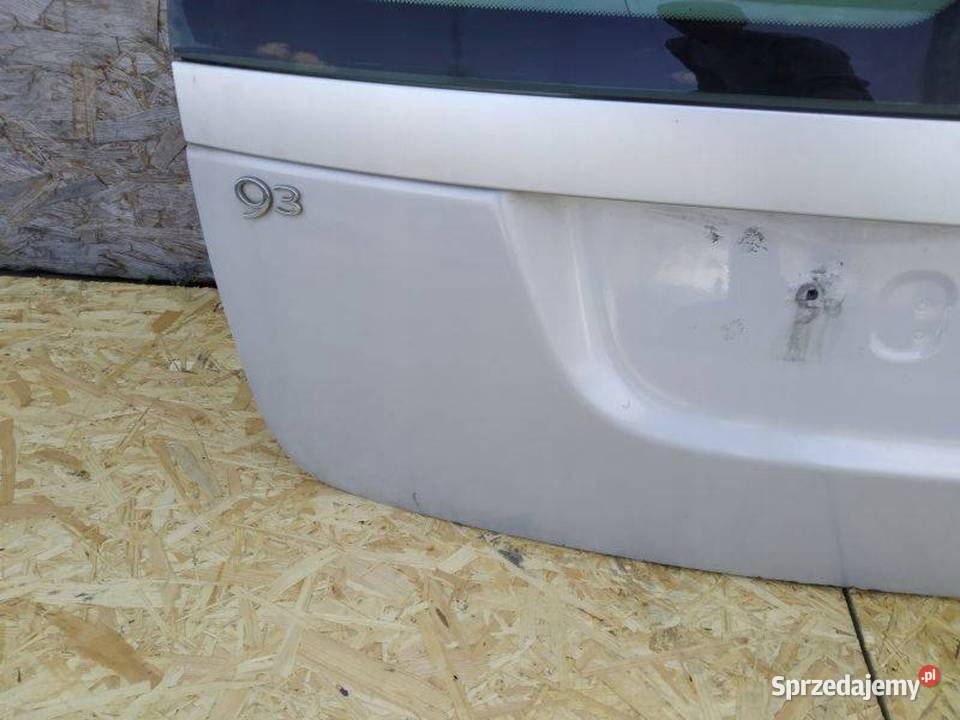 SAAB 93 VER2 2008 Z TYŁU TYLNA KLAPA BAGAŻNIKA śląskie