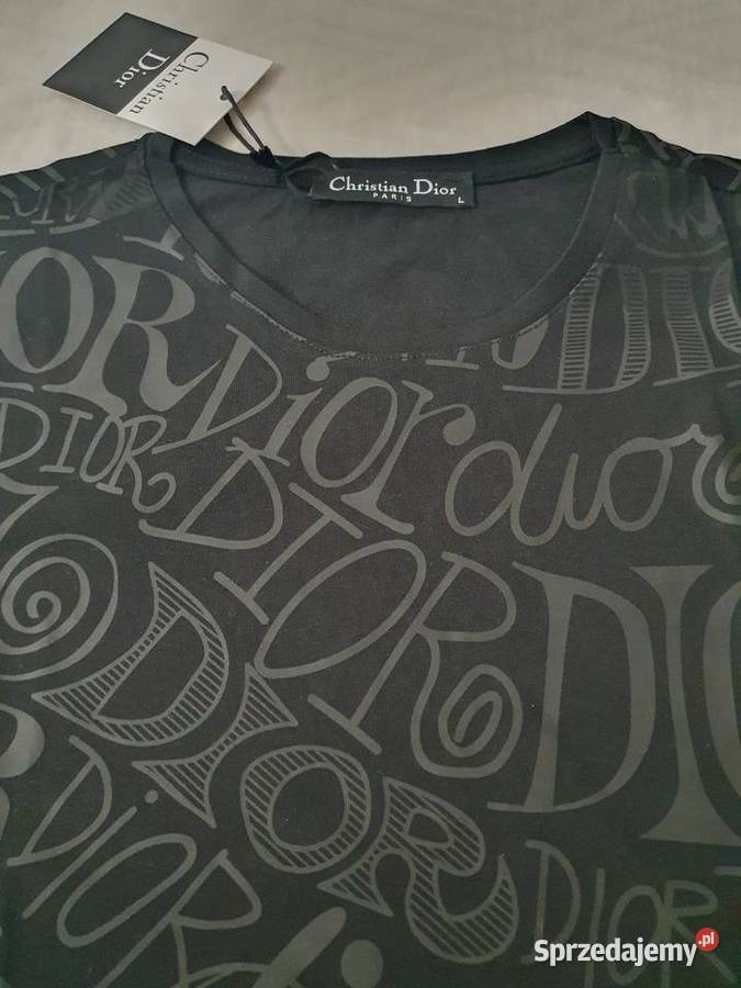 NOWA damska koszulka Christian Dior tshirt CD pomorskie
