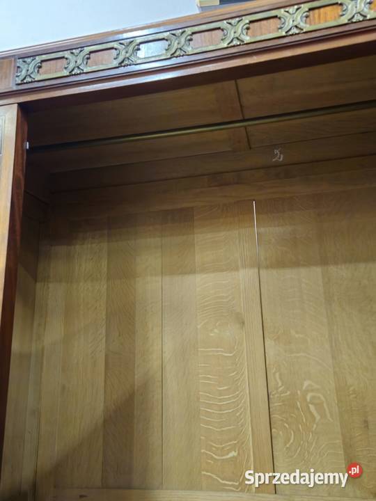 Dwie duże francuskie szafy empire Nowy Sącz sprzedam