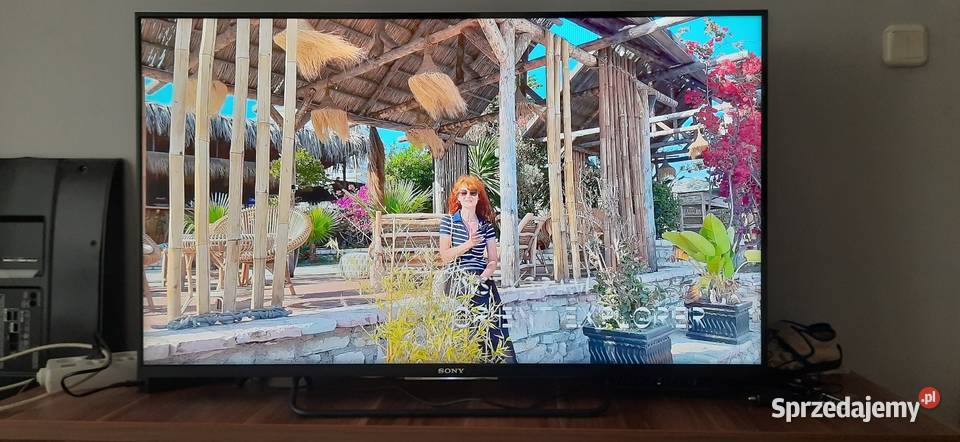 Sony kdl 43w755c smarttvwifi android dvbt2 s-video Telewizory Elektronika Sosnowiec