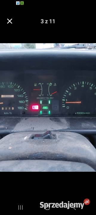 Subaru Justy 4x4 manual pług do śniegu Puławy