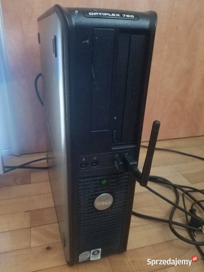Komputer DELL optiplex 760 QUAD CORE 4GB250GB Rymanów