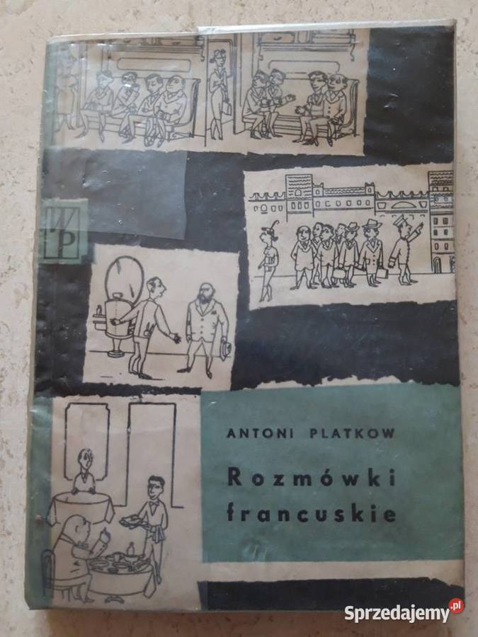Rozmówki francuskie Antoni Platkow WP Warszawa Bielsko-Biała sprzedam
