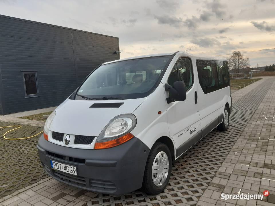 RENAULT TRAFIC 20 benzyna LPG 195 wielkopolskie Ostrzeszów