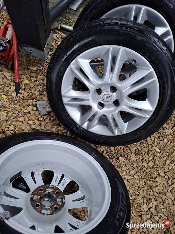 Komplet 16Alufelgi opel corsa e d z czujnikami Łaziska Górne